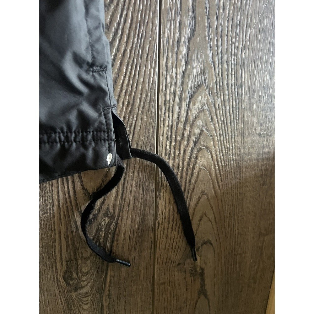 Women's Nike Windbreaker Black/White Zipper Lightweight Jacket Hoodie Size Small - Picture 5 of 8
